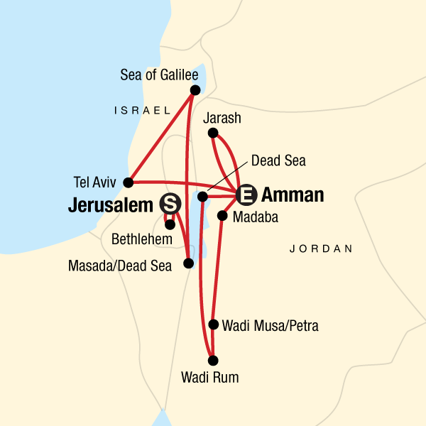 National Geographic Rundreisen Israel Jordanien 2020 /2021 ...