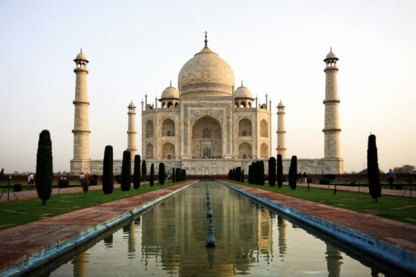 Agras berühmteste Bauwerk das Taj Mahal