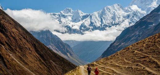 Trekker auf der Manaslu-Runde 2021 | Erlebnisrundreisen.de