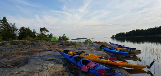 Seekajaktour Vänern Gruppenreise