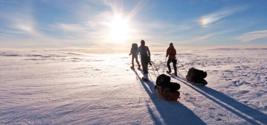 Unendliche Weiten: Schneeschuh-Hüttenwanderung Gruppenreise Norwegen