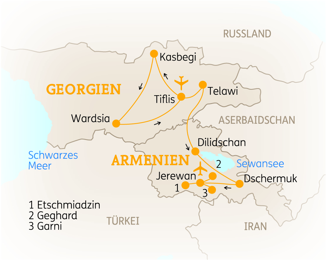 Gruppenreise & Armenien Mit Flair 2025 Erlebnisrundreisen.de