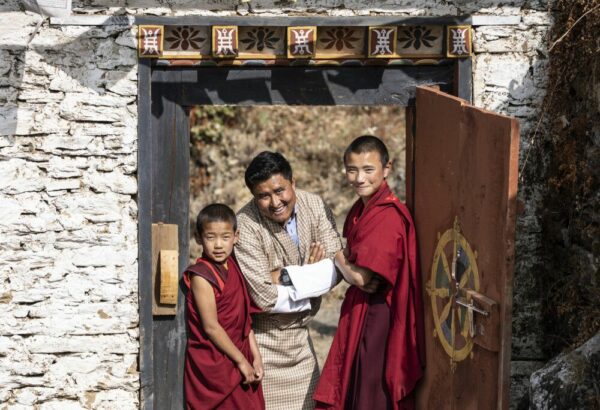 Freundliche Gesichter in Bhutan