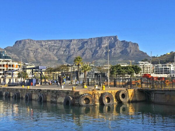 Blick auf den Tafelberg in Kapstadt