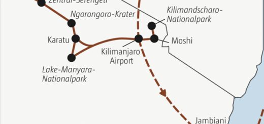 In zwei Wochen zu den Höhepunkten Ostafrikas: zum fantastischen Ngorongoro-Krater