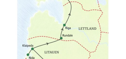 Zehntägige Studienreise ins Baltikum mit den drei Hauptstädten Vilnius