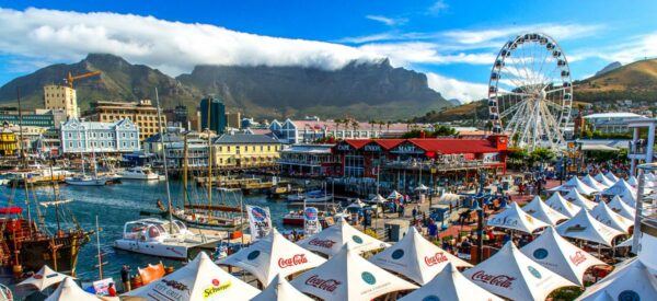 Blick auf die Waterfront in Kapstadt