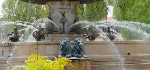 Brunnen in Aix-en-Provence - Ulrike Spohn-Findeis
