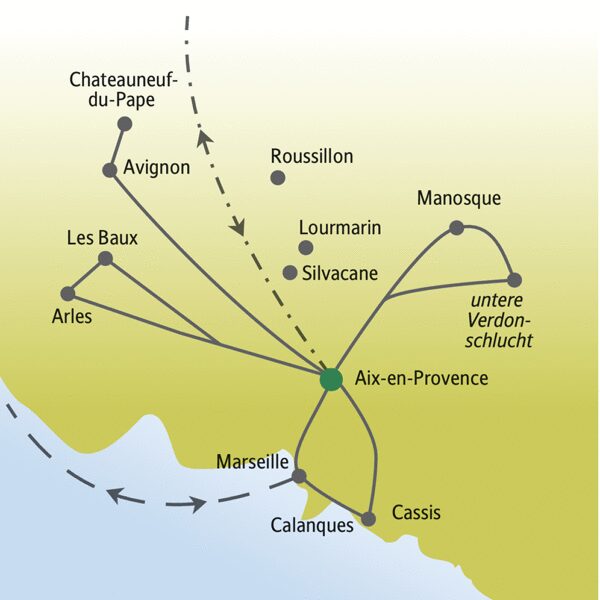 Provence Rundreisen für Alleinreisende 2020 / 2021