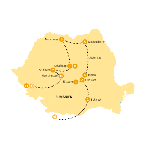 Rumänien Erlebnis-Reise mit höchstens 12 Gästen 2023 / 2024 | Erlebnisrundreisen.de