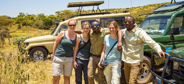 Gute Laune in der Serengeti