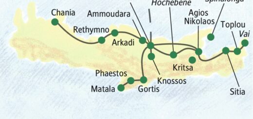 Die bekanntesten Sehenswürdigkeiten Kretas von zwei Standorten aus 2024