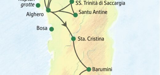 Geruhsame Studienreise nach Sardinien mit wenigen Hotelwechseln 2024