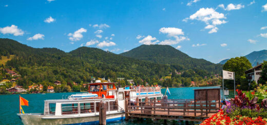 Schiffsanlegestelle in Bad Wiessee - Sina Ettmer - © Sina Ettmer