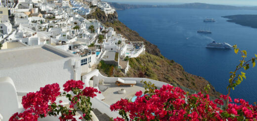 Santorini - Blick auf Firostefan - Gerd Thiel