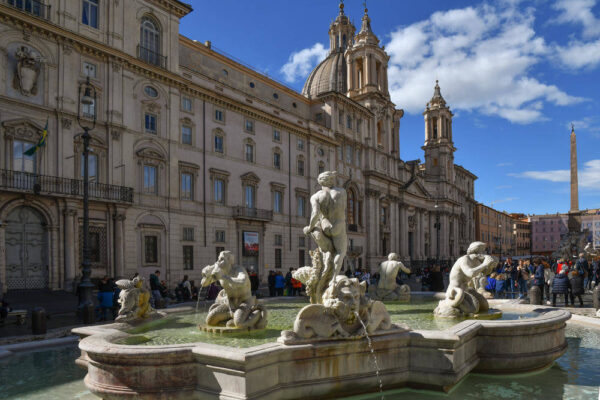 Piazza Navona - Fontana di Moro - Gerd Thiel