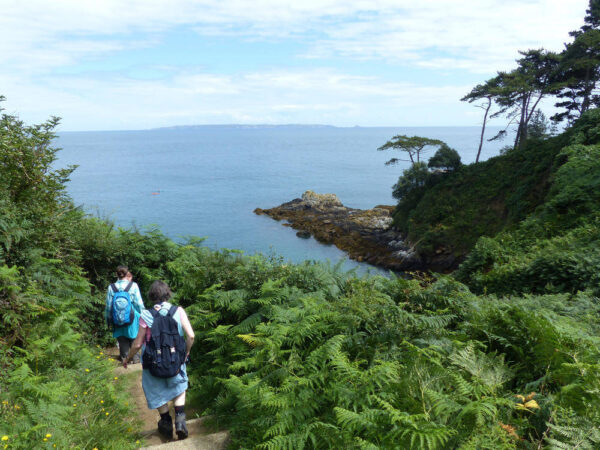 Treppenweg auf Guernsey - Monika Schmidmeier