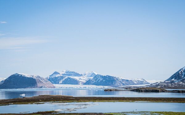 Eisige Kulisse in Spitzbergen