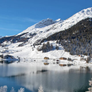 Blick auf Davos - Sabine Peter