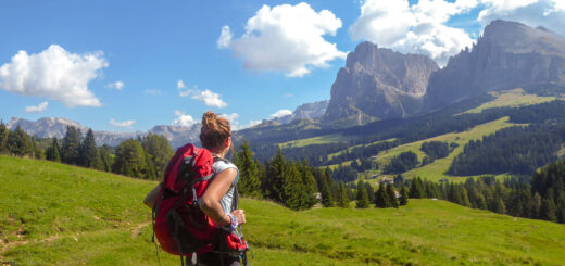 Blick auf die Dolomiten - Lena Bohndorf