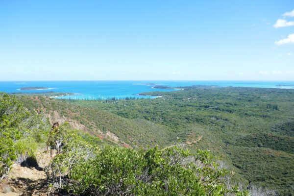 Île des Pins – traumhafter Blick vom Pic N`Gâ