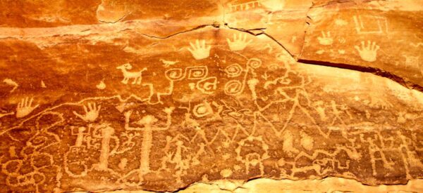 Felszeichnungen der Anasazi