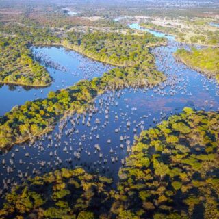 Vom Okavangodelta zu den Viktoriafällen