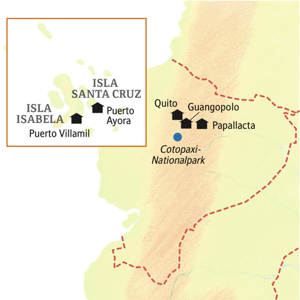Ecuador – Galapagos deutschsprachig gefuehrte Studienreisen 2024