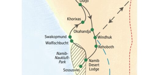 Die wichtigsten Sehenswürdigkeiten Namibias in zwölf Tagen 2025