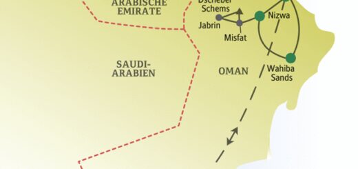Singleurlaub zwischen Oasenstädten im Oman und tropisches Feeling im Weihrauchland Dhofar im Süden