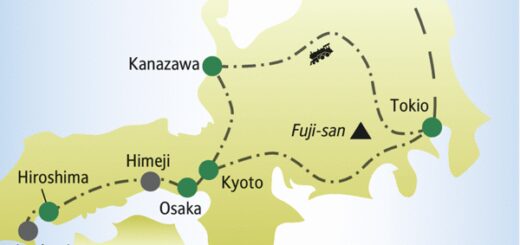 Die Höhepunkte Japans zusammen mit anderen weltoffenen Singles und Alleinreisenden erleben