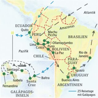 Südamerikas Höhepunkte von Lima bis Rio – ideal für ein erstes Kennenlernen 2025