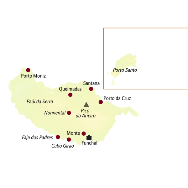 Madeira deutschsprachig gefuehrte Studienreisen 2025