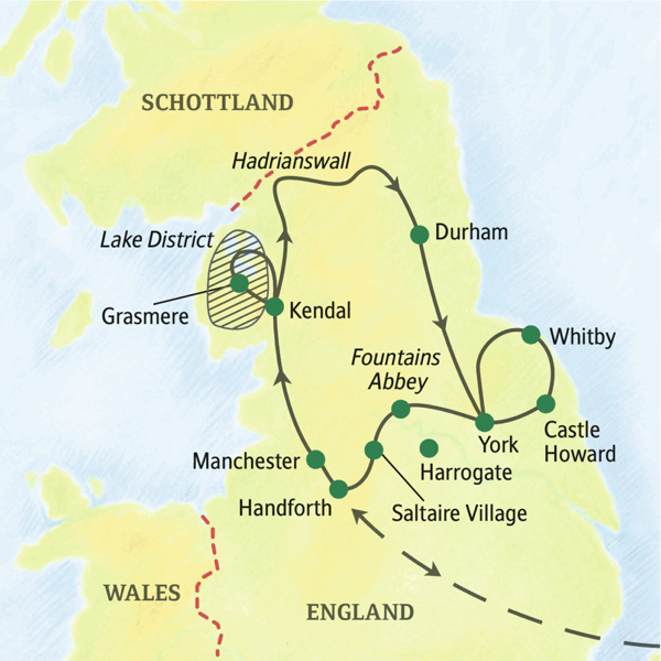 Alle UNESCO-Welterbestätten in Englands Norden 2025