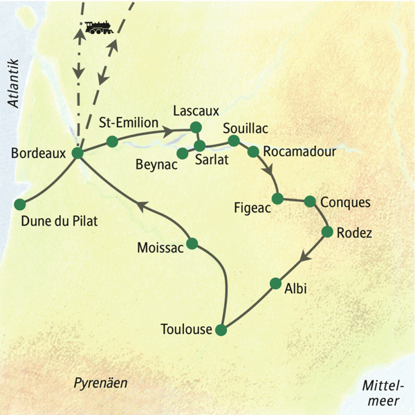 Eine Studiosus-Reise in den Südwesten von Frankreich