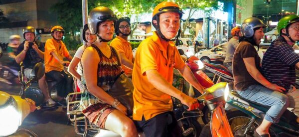 Vespatour durch Saigon