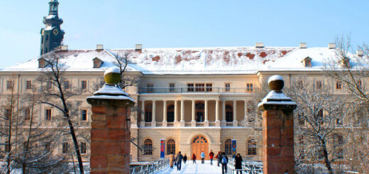 Weimarer Stadtschloss im Schnee - weimar GmbH - © weimar GmbH