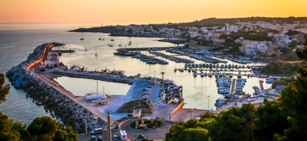 Ausblick auf Leuca am Abend