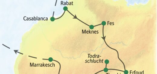 Reiseroute Marokko – die umfassende Reise 2026  | Tinta Tours Erlebnisreisen