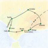 Reiseroute Andalusien – ohne Kofferpacken 2026  | Tinta Tours Erlebnisreisen