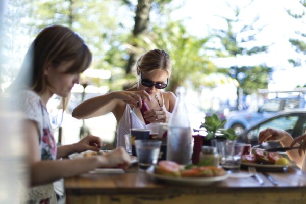 Cafe in Coolangatta, Queensland