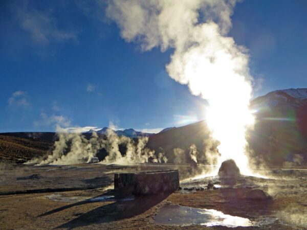 Tatio Geysire im Morgenlicht