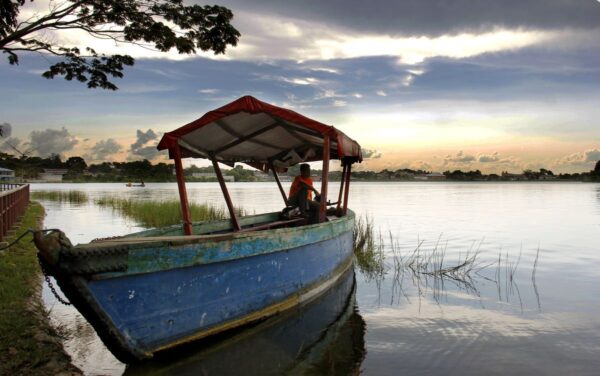 Idylle pur am Peten Itza See