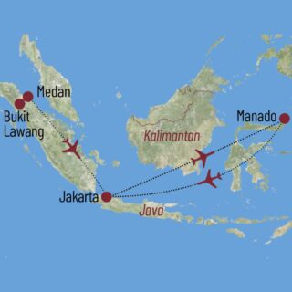Karte Reise   2026/27