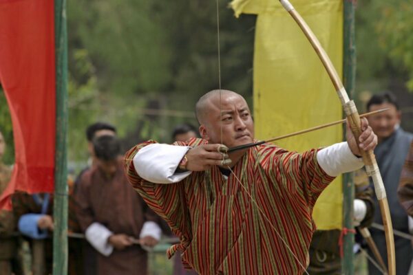 Bogenschießen – Nationalsport in Bhutan