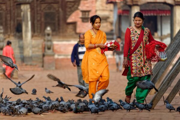 Szene in Bhaktapur