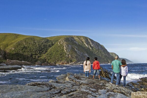 Tsitsikamma-Nationalpark, am Mündungsgebiet des Storms River