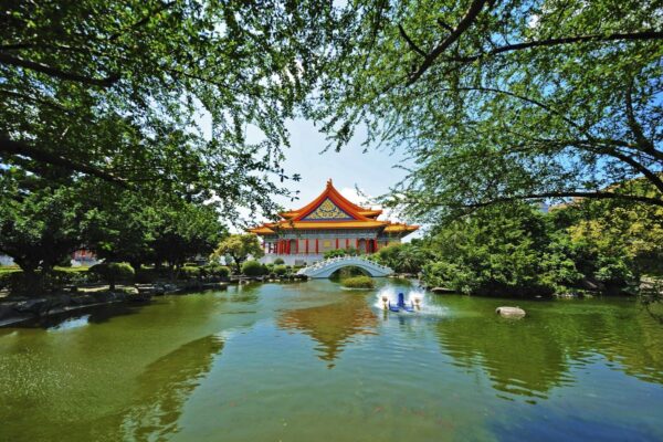 Die Nationale Konzerthalle von Taipei