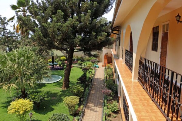 Garten im Springlands Hotel