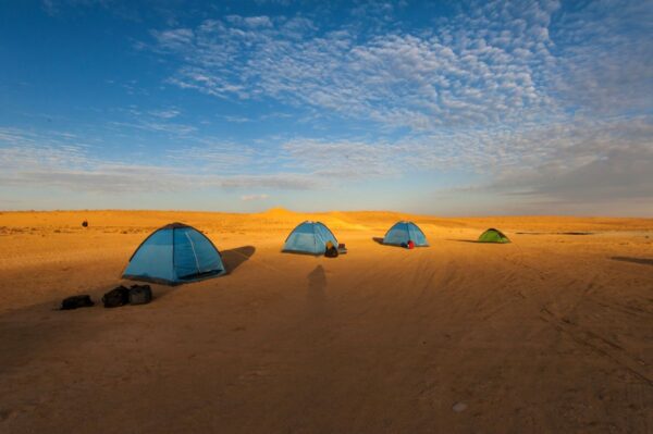 Camp in der Karakum